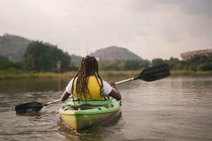 kayaking, paddle, paddling, rowing, row, water sport, nature, sport, activity, hobby, abuja, outdoors, nigeria, africa, lake, sunset, landscape, african
